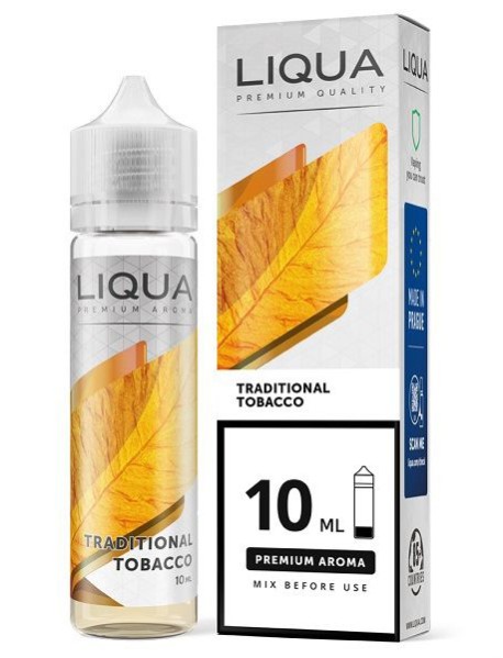 Aroma Liqua 10ml, LongFill - Traditional Tobacco