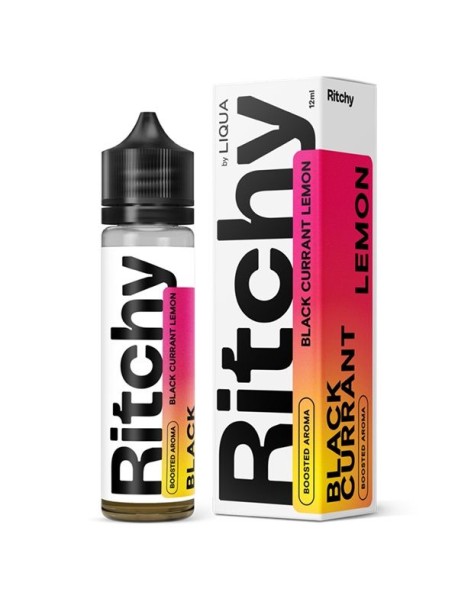 Aroma Ritchy 12ml, LongFill - Black Currant Lemon
