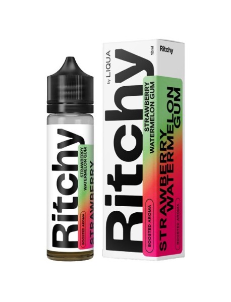 Aroma Ritchy 12ml, LongFill - Capsuni Pepene rosu Bubblegum