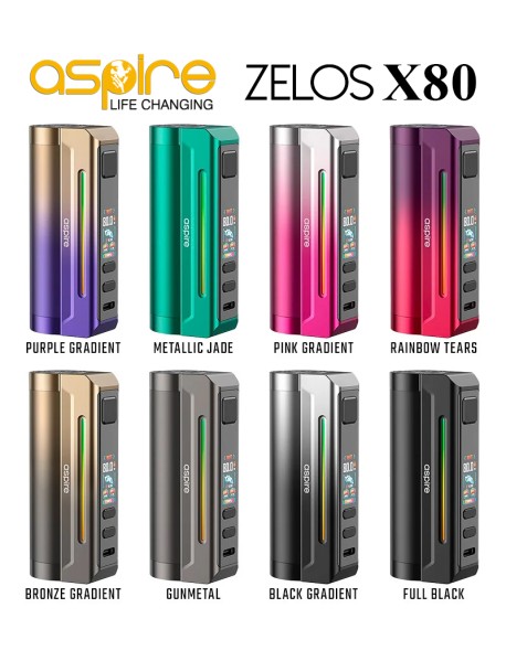 Mod Aspire Zelos 80X - Full Black