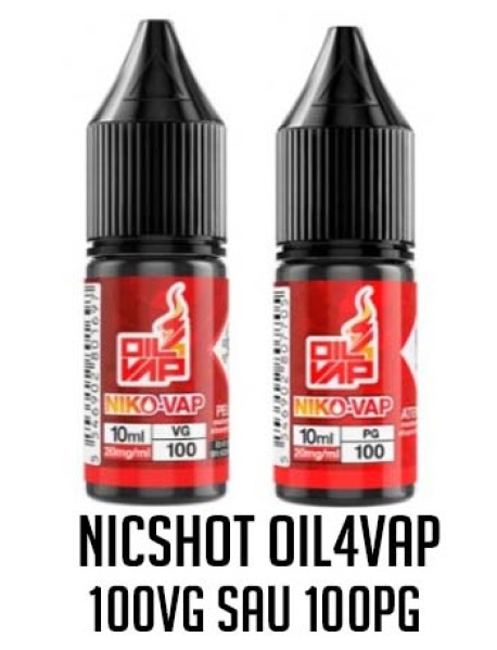 Nicshot Oil4vap 20mg/ml, 10ml