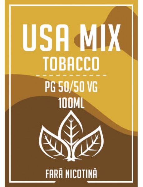 Lichid/Baza 100ml USA Mix Tobacco - 0% nicotina