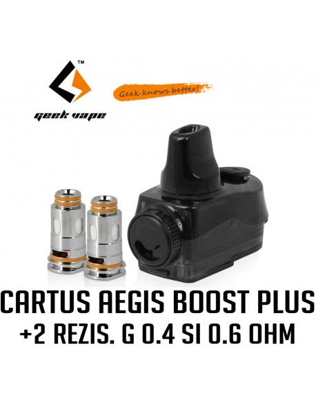 Cartus Geekvape Aegis Boost PLUS 5.5ml + 2 buc. rezistente