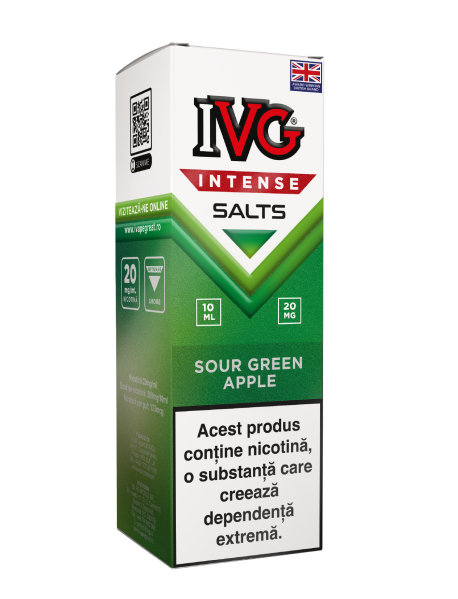 IVG Intense Salts – Sour Green Apple