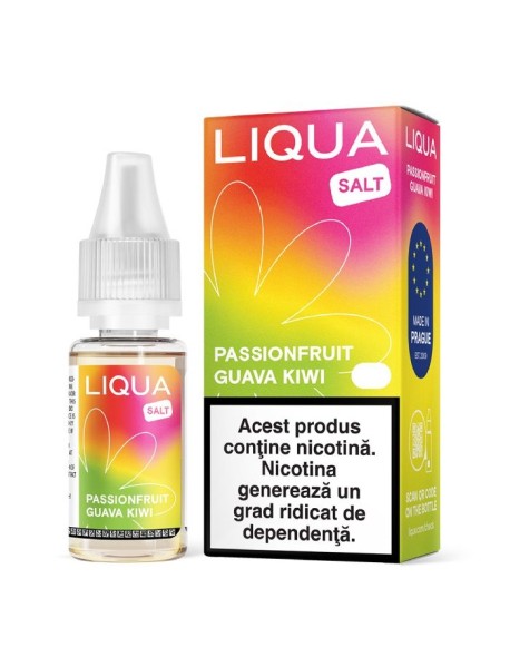 Liqua Salt Passionfruit Guava Kiwi 10ml