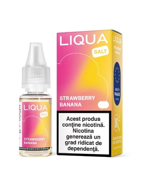 Liqua Salt Capsuni Banana 10ml