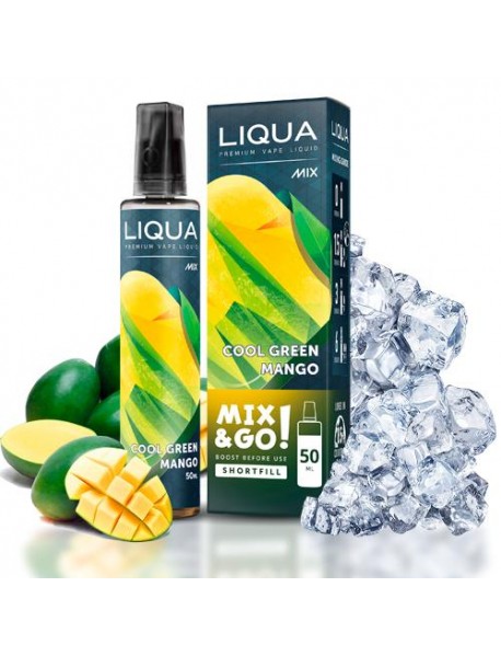 Cool Green Mango Shortfill Liqua 50ml