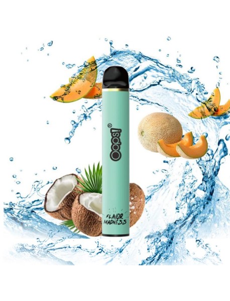 Oops!  Cocos Pepene galben - Disposable 6ml 0mg 1800pufs