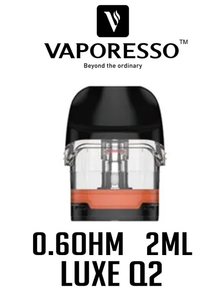 Cartus Vaporesso LUXE Q 2ml 0.6ohm
