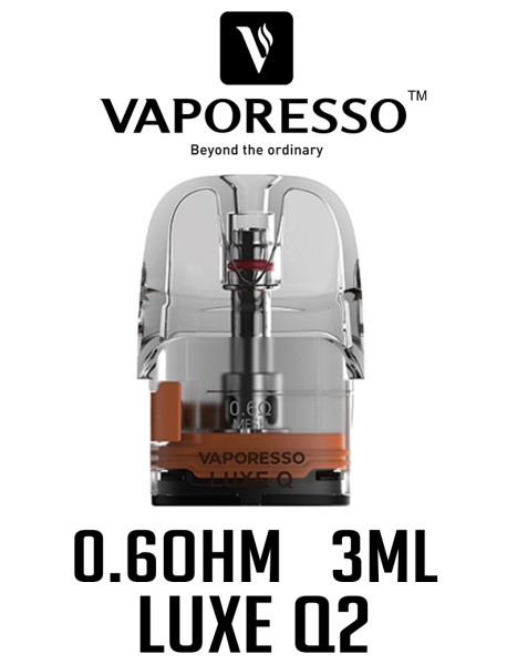 Cartus Vaporesso LUXE Q2 3ml, 0.6ohm