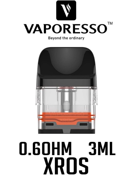 Cartus Vaporesso XROS 3ml 0.6ohm